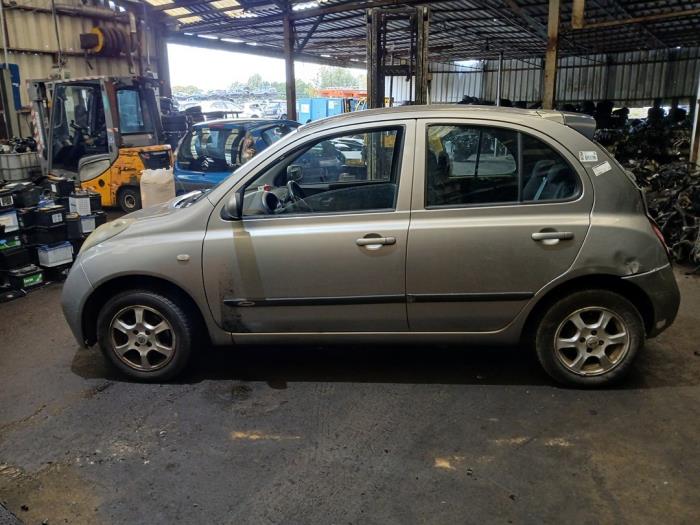 Nissan Micra 1.4 16V Salvage vehicle (2004, Gray)