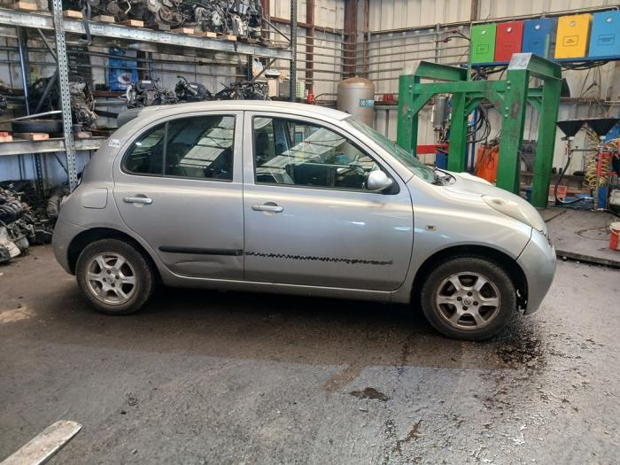 Nissan Micra 1.4 16V Salvage vehicle (2004, Gray)