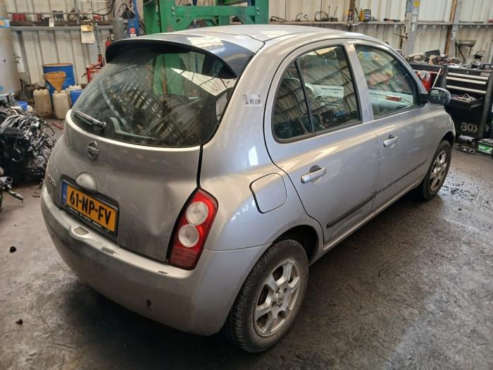 Nissan Micra 1.4 16V Salvage vehicle (2004, Gray)
