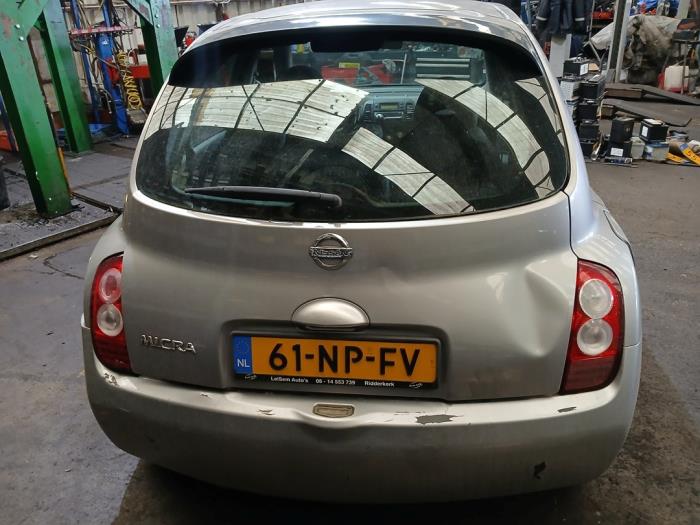Nissan Micra 1.4 16V Salvage vehicle (2004, Gray)