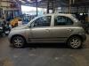 Nissan Micra 1.4 16V Salvage vehicle (2004, Gray)