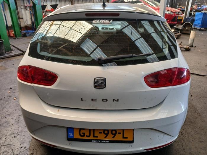 Seat Leon 1.4 TSI 16V Vehículo de desguace (2011, Blanco)