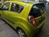 Chevrolet Spark 1.0 16V Bifuel Samochód złomowany (2011, Zielony)