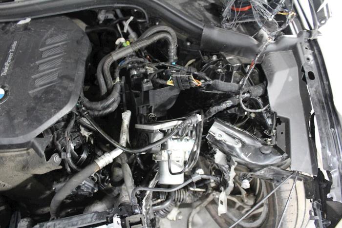 BMW X3 xDrive 20d 2.0 TwinPower Turbo 16V Samochód złomowany (2018, Czarny)