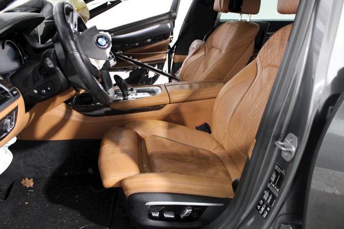 BMW 7 serie 740d,Ld xDrive 24V Épave (2016, Gris)