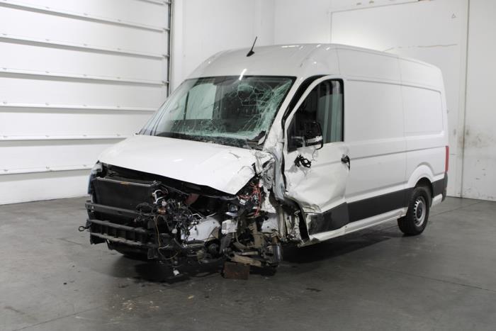 MAN TGE 2.0 TDI Salvage vehicle (2018, White)
