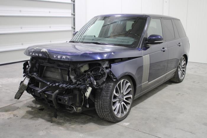 Landrover Range Rover IV 4.4 SDV8 32V Samochód złomowany (2014, Niebieski)