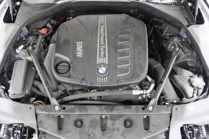BMW 6 serie Gran Coupe 640d 24V Schrottauto (2015, Schwarz)