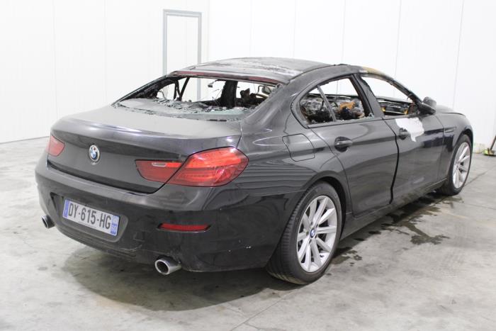 BMW 6 serie Gran Coupe 640d 24V Schrottauto (2015, Schwarz)