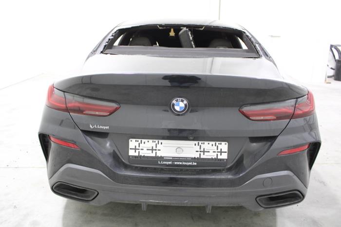 BMW 8 serie Gran Coupe 840d xDrive 24V Salvage vehicle (2020, Black)