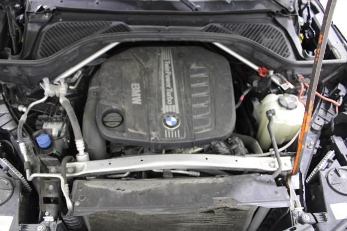 BMW X6 xDrive30d 3.0 24V Salvage vehicle (2018, Blue)