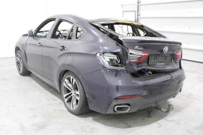 BMW X6 xDrive30d 3.0 24V Salvage vehicle (2018, Blue)