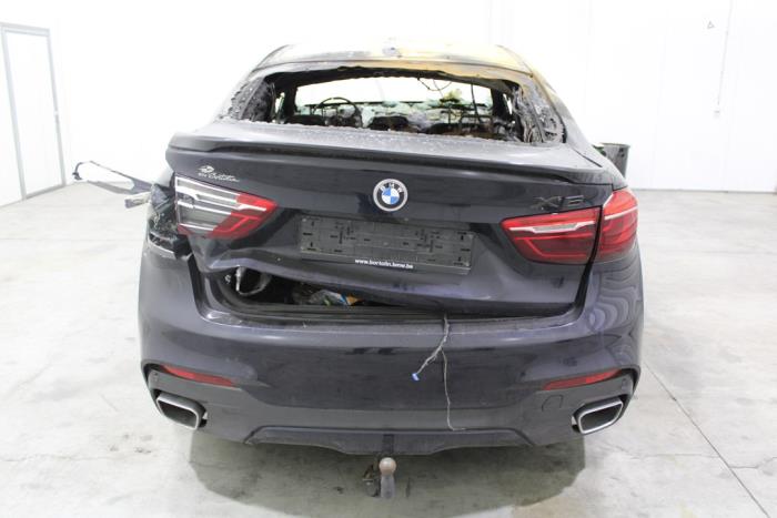 BMW X6 xDrive30d 3.0 24V Schrottauto (2018, Blau)