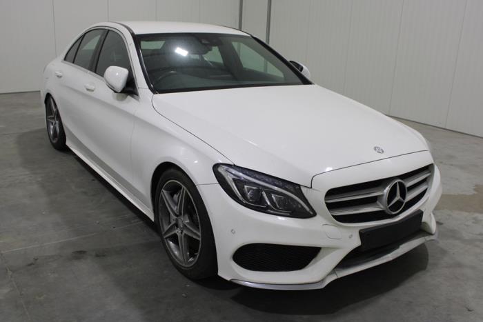 Mercedes C C-250 2.2 CDI 16V BlueTEC, C-250d Salvage vehicle (2015, White)