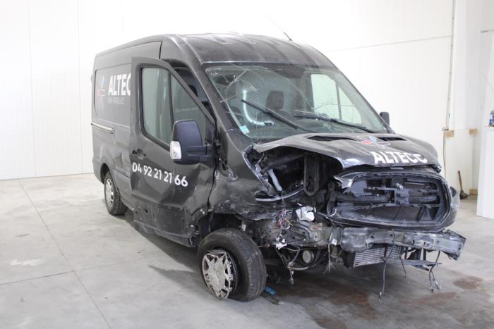 Transit Incomplete Vehicle Ford Transit 2.0 TDCi 16V Eco Blue 130 Salvage vehicle (2018, Gray)