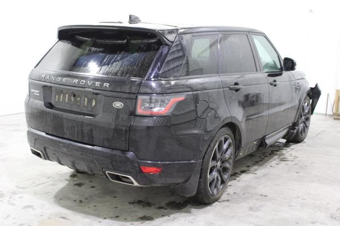 Landrover Range Rover Sport Samochód złomowany (2018, Czarny)