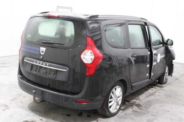Dacia Lodgy 1.5 dCi FAP Salvage vehicle (2017, Black)