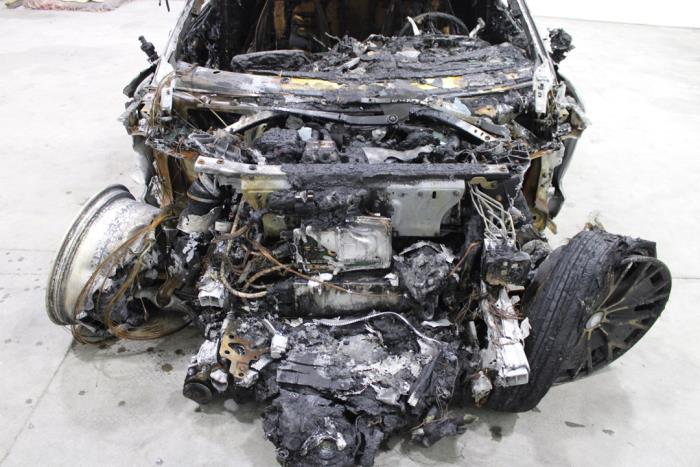 Porsche Taycan 4S Salvage vehicle (2021, White)