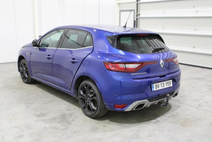 Renault Megane IV 1.6 GT Energy TCe 205 EDC Samochód złomowany (2017, Niebieski)