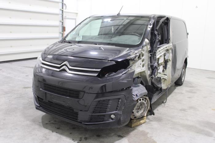 Citroen Jumpy 2.0 Blue HDI 120 Samochód złomowany (2019, Czarny)