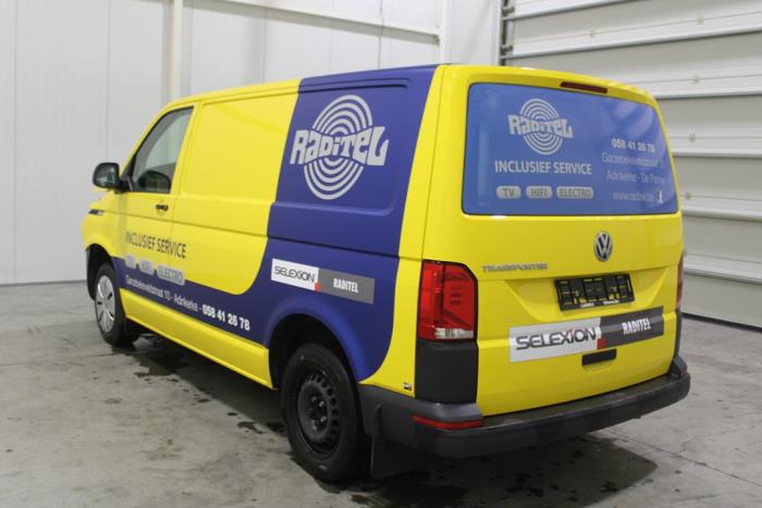 Volkswagen Transporter T6 2.0 TDI Épave (2021, Jaune)