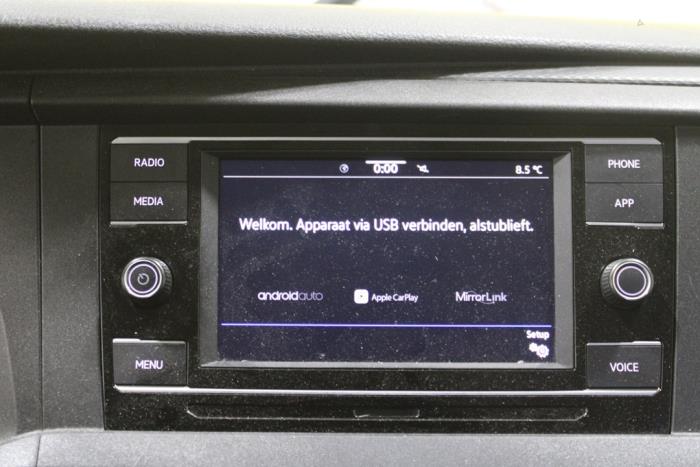 Volkswagen Transporter T6 2.0 TDI Épave (2021, Jaune)