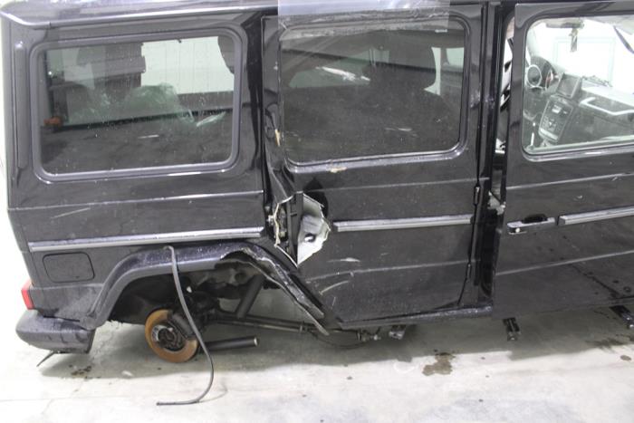 Mercedes G G 350 d V6 24V Samochód złomowany (2016, Czarny)