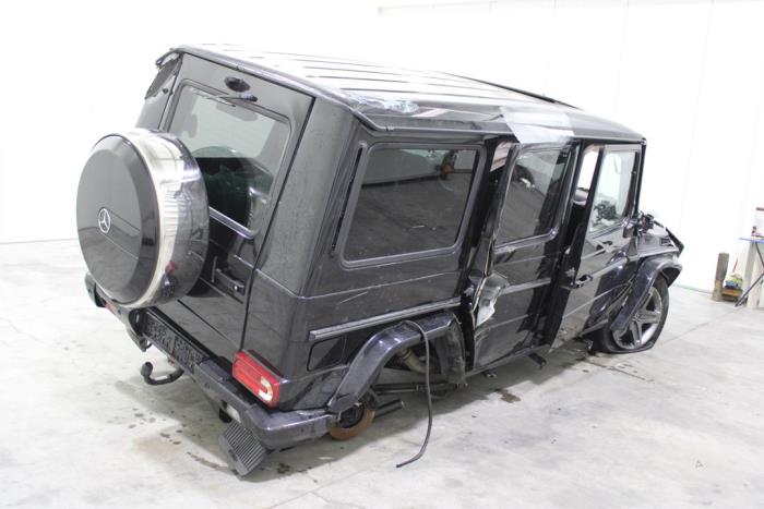 Mercedes G G 350 d V6 24V Samochód złomowany (2016, Czarny)