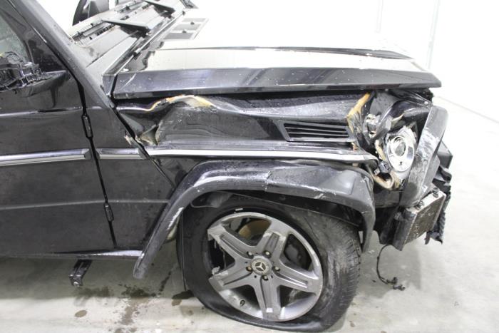 Mercedes G G 350 d V6 24V Samochód złomowany (2016, Czarny)