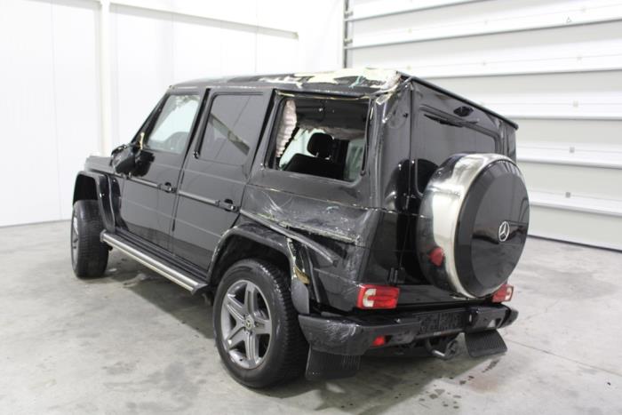 Mercedes G G 350 d V6 24V Samochód złomowany (2016, Czarny)