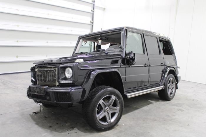 Mercedes G G 350 d V6 24V Samochód złomowany (2016, Czarny)