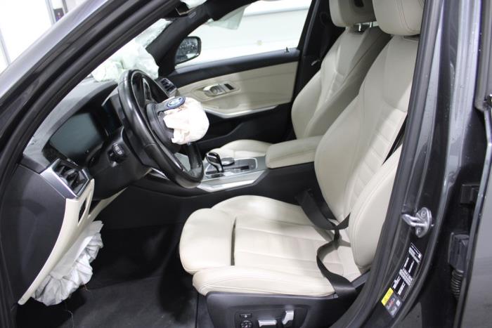 BMW 3 serie Touring 320e 2.0 TwinPower Turbo 16V Vehículo de desguace (2022, Gris)