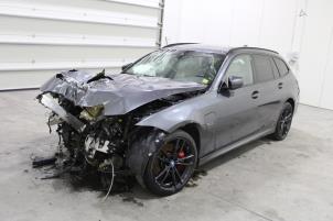 BMW 3 serie Touring 320e 2.0 TwinPower Turbo 16V Vehículo de desguace (2022, Gris)