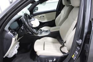 BMW 3 serie Touring 320e 2.0 TwinPower Turbo 16V Vehículo de desguace (2022, Gris)