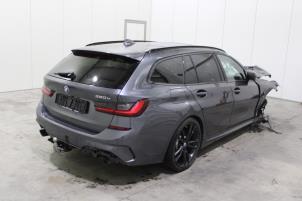 BMW 3 serie Touring 320e 2.0 TwinPower Turbo 16V Vehículo de desguace (2022, Gris)
