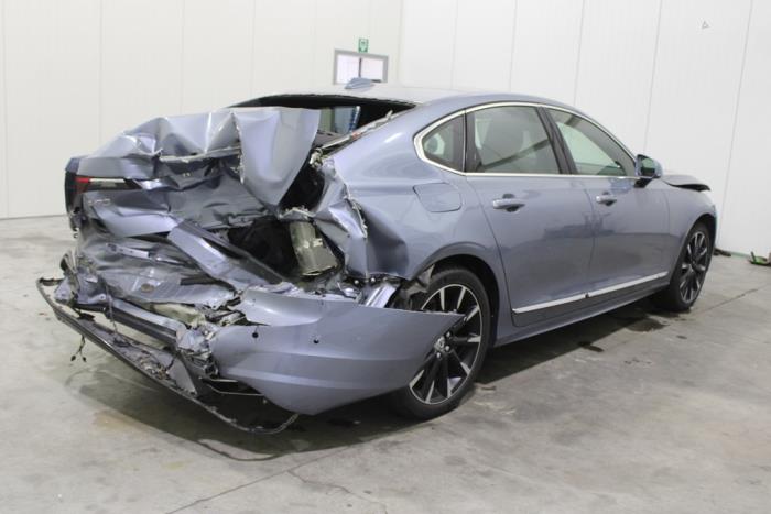 Volvo S90 II 2.0 T8 Twin Engine 16V AWD Vehículo de desguace (2018, Azul)