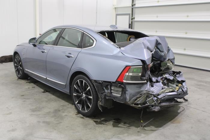 Volvo S90 II 2.0 T8 Twin Engine 16V AWD Vehículo de desguace (2018, Azul)