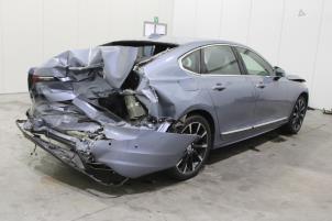 Volvo S90 II 2.0 T8 Twin Engine 16V AWD Vehículo de desguace (2018, Azul)