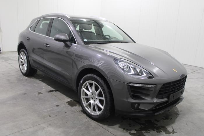 Porsche Macan 3.0 S Diesel V6 24V Vehículo de desguace (2015, Gris)
