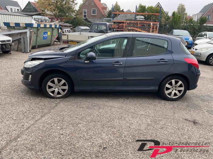 Peugeot 308 1.6 VTI 16V Schrottauto (2007, Blau)