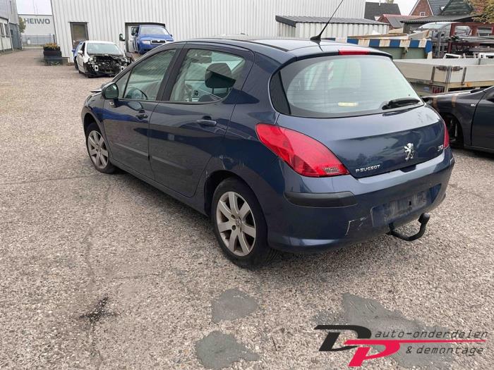 Peugeot 308 1.6 VTI 16V Schrottauto (2007, Blau)