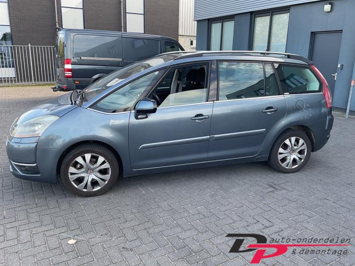 Citroen C4 Grand Picasso 2.0 16V Autom. Salvage vehicle (2007, Gray)