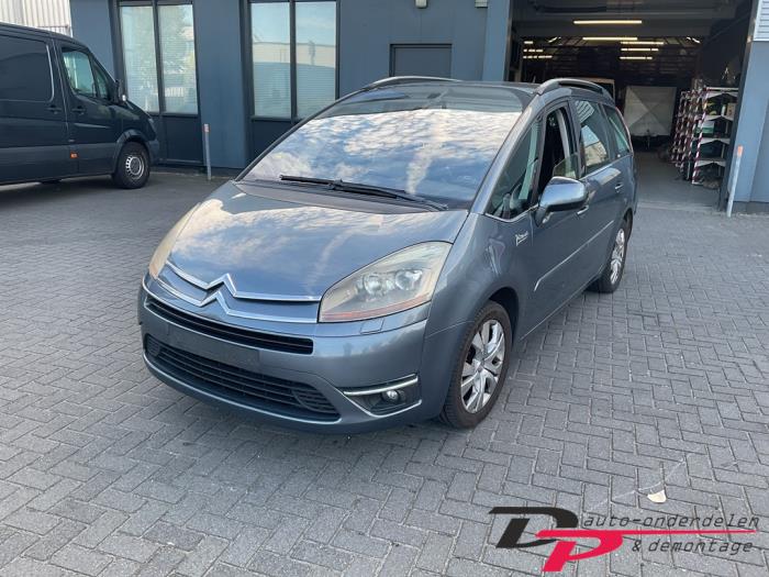 Citroen C4 Grand Picasso 2.0 16V Autom. Salvage vehicle (2007, Gray)