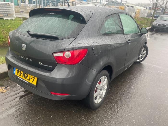 Seat Ibiza Iv Tdi Ecomotive Salvage Vehicle Gray