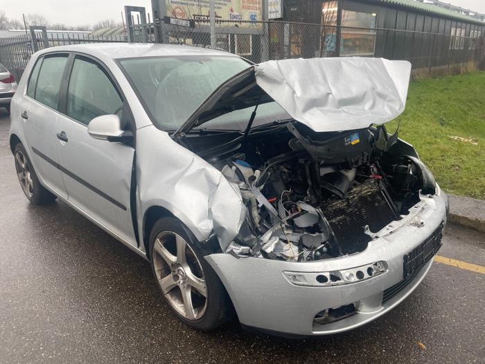 Volkswagen Golf V Fsi V Salvage Vehicle Gray