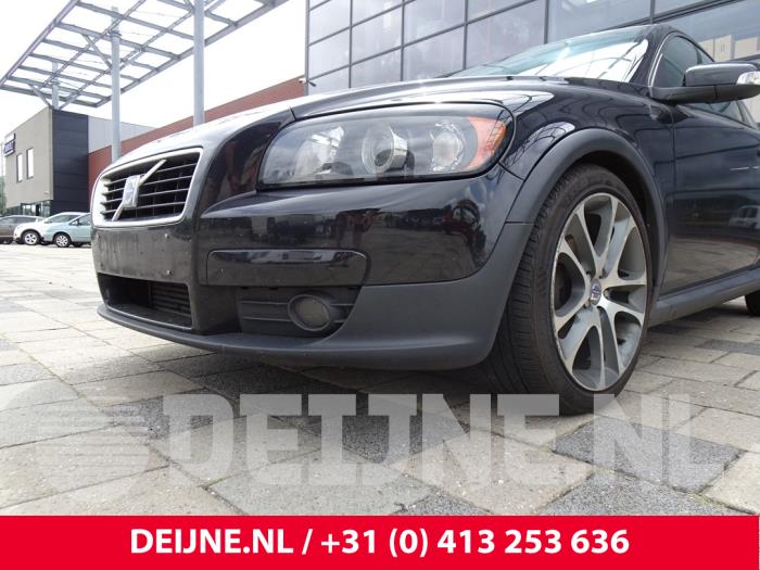 Volvo C30 1.6 D 16V Samochód złomowany (2007, Czarny)
