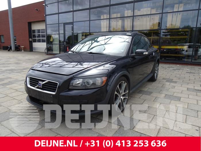Volvo C30 1.6 D 16V Samochód złomowany (2007, Czarny)