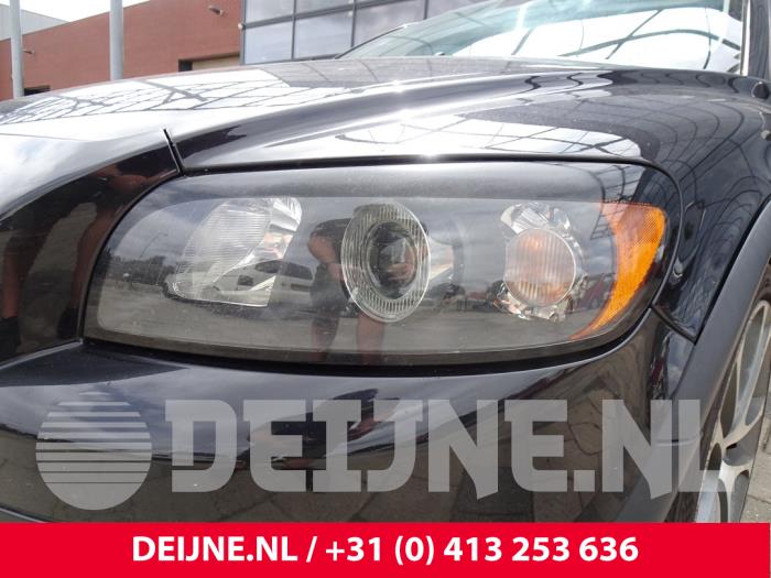 Volvo C30 1.6 D 16V Samochód złomowany (2007, Czarny)