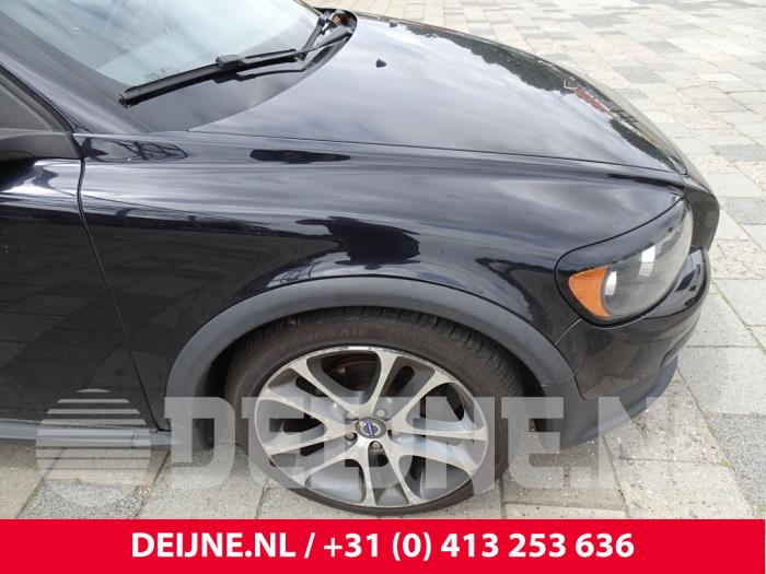 Volvo C30 1.6 D 16V Samochód złomowany (2007, Czarny)