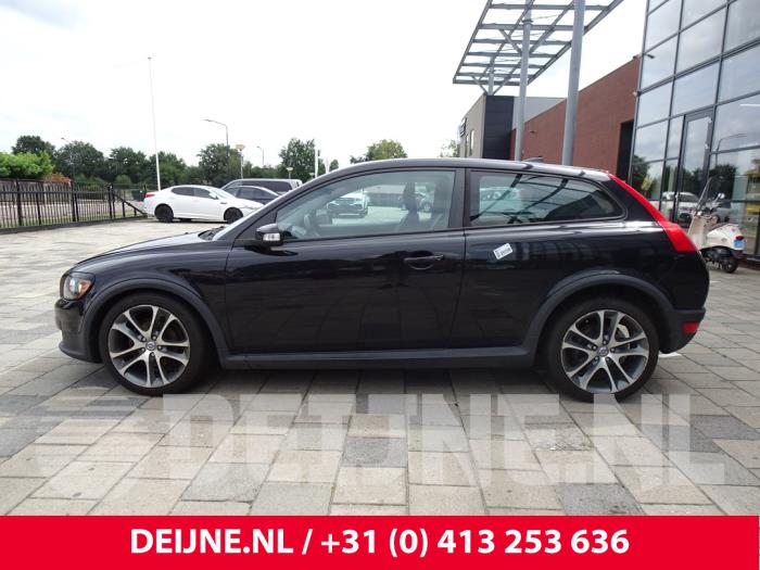 Volvo C30 1.6 D 16V Samochód złomowany (2007, Czarny)